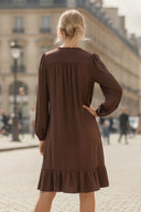 LANA BRAIDED GOLD BEAD DRESS