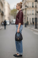 AVA FAUX LEATHER JACKET