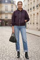 BIANCA DENIM ZIP UP JACKET