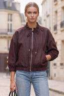 BIANCA DENIM ZIP UP JACKET
