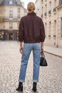 BIANCA DENIM ZIP UP JACKET