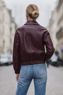 STELLA  FAUX LEATHER JACKET