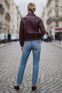 STELLA  FAUX LEATHER JACKET