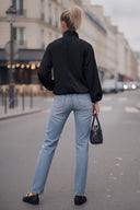SADIE HIGH NECK ZIP UP JACKET