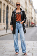 CELINE ALLIGATOR  ZIP UP COAT