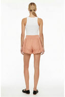 STITCH DETAIL BUBBLE SHORTS