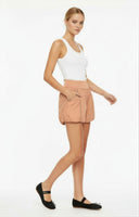 STITCH DETAIL BUBBLE SHORTS