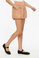 STITCH DETAIL BUBBLE SHORTS