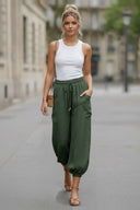 RELAXED CHIC HAREM PANTS