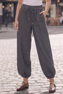 PIPER DRAWSTRING DENIM PANTS