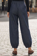 PIPER DRAWSTRING DENIM PANTS