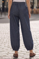 PIPER DRAWSTRING DENIM PANTS