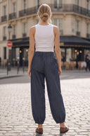 PIPER DRAWSTRING DENIM PANTS