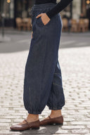 PIPER DRAWSTRING DENIM PANTS