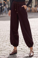 PIPER DRAWSTRING DENIM PANTS