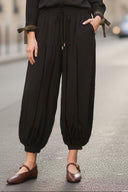 SADIE  WIDE-LEG HAREM PANTS