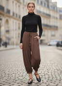 SADIE  WIDE-LEG HAREM PANTS