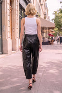 CELINE ALLIGATOR BARREL PANTS