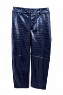 CELINE ALLIGATOR BARREL PANTS