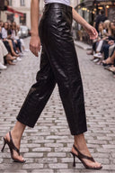 CELINE ALLIGATOR BARREL PANTS