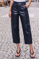 CELINE ALLIGATOR BARREL PANTS