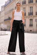 LIVIA DETACHABLE SCARF PANTS