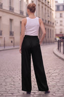 LIVIA DETACHABLE SCARF PANTS