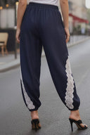 MIMI LACE TRIM HAREM PANTS