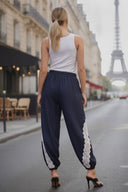 MIMI LACE TRIM HAREM PANTS