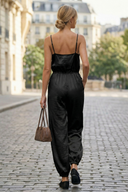 VINTAGE EYELASH LACE JUMPSUIT
