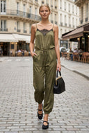 VINTAGE EYELASH LACE JUMPSUIT