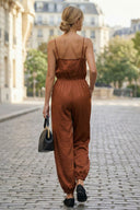 VINTAGE EYELASH LACE JUMPSUIT
