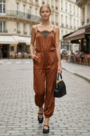 VINTAGE EYELASH LACE JUMPSUIT