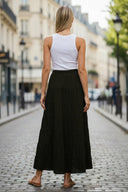 LUNA TIERED MAXI SKIRT