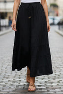 LUNA TIERED MAXI SKIRT