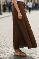 LUNA TIERED MAXI SKIRT