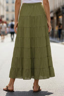 LUNA TIERED MAXI SKIRT