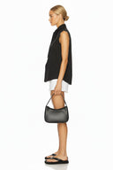 STITCH DETAIL DETACHABLE BOW TOP