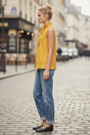 STITCH DETAIL DETACHABLE BOW TOP