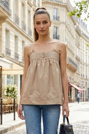 CUMBERBUND YOKE TANK TOP