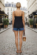 CUMBERBUND YOKE TANK TOP