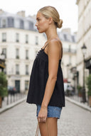 CUMBERBUND YOKE TANK TOP