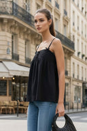 CUMBERBUND YOKE TANK TOP