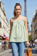 CUMBERBUND YOKE TANK TOP