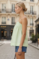 CUMBERBUND YOKE TANK TOP