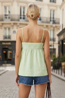CUMBERBUND YOKE TANK TOP