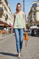 CUMBERBUND YOKE TANK TOP