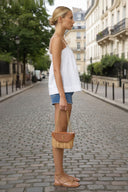 CUMBERBUND YOKE TANK TOP