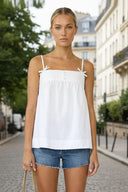 CUMBERBUND YOKE TANK TOP
