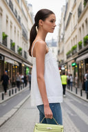 CUMBERBUND YOKE TANK TOP